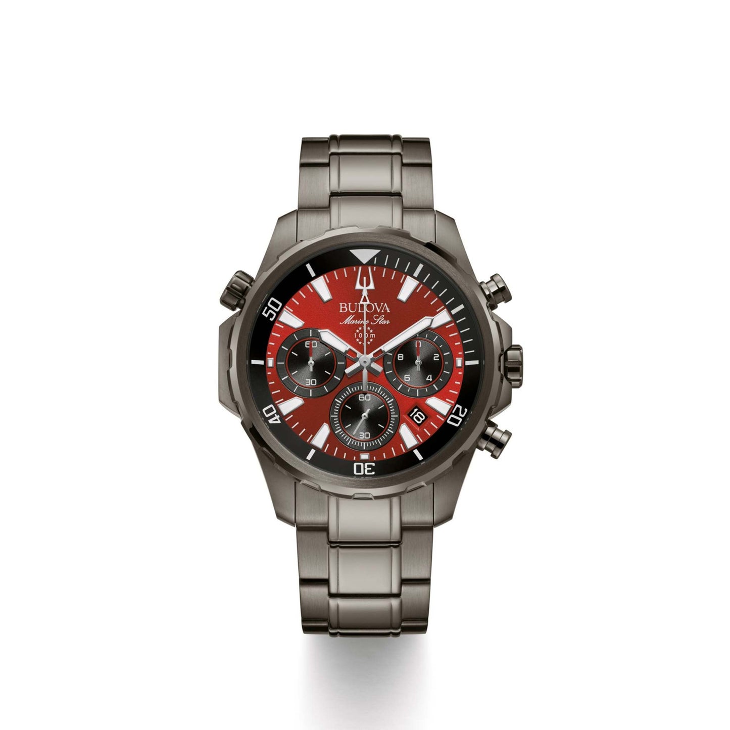 MEN'S MARINE STAR IP STAINLESS STEEL WATCH
