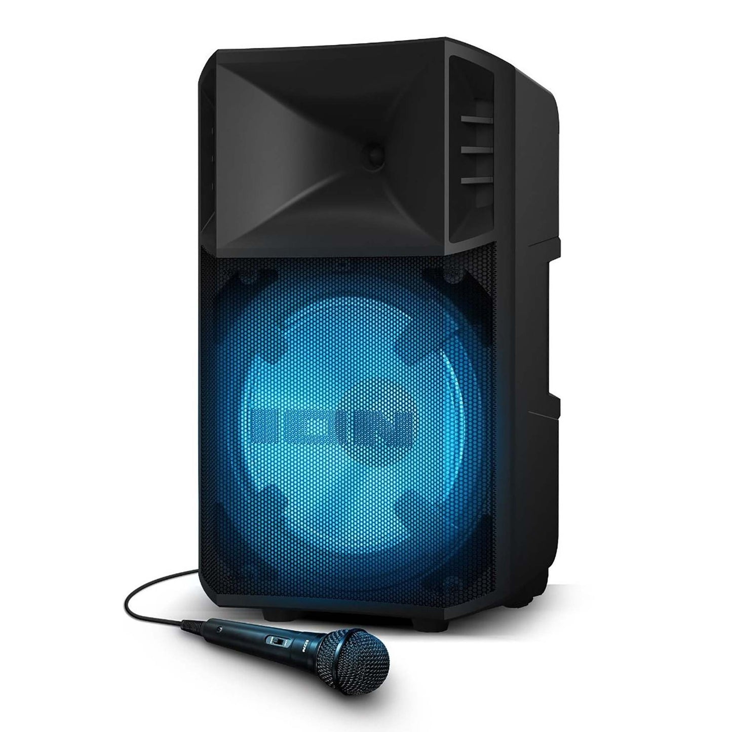 POWER GLOW 300 PORTABLE BATTERY POWERED SPEAKER SYSTEM W/ LIGHTS