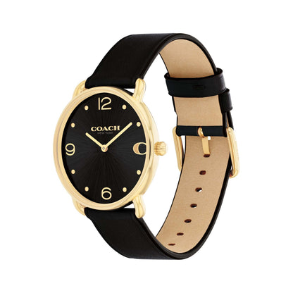 LADIES' ELLIOT LEATHER STRAP WATCH, DIAL