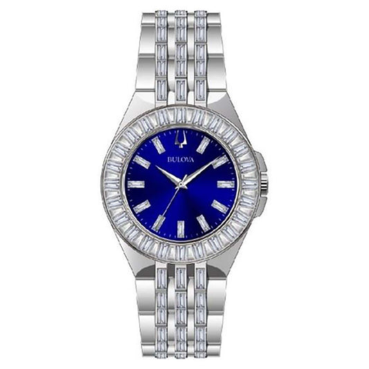 LADIES PHANTOM CRYSTAL STAINLESS STEEL WATCH