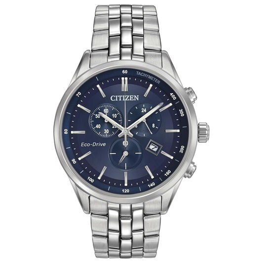 MENS CORSO ECO-DRIVER STAINLESS STEEL WATCH