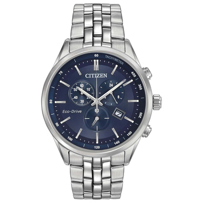 MENS CORSO ECO-DRIVER STAINLESS STEEL WATCH