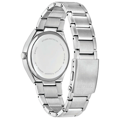 MENS CORPORATE EXCLUSIVE ECO-DRIVE STAINLESS STEEL WATCH