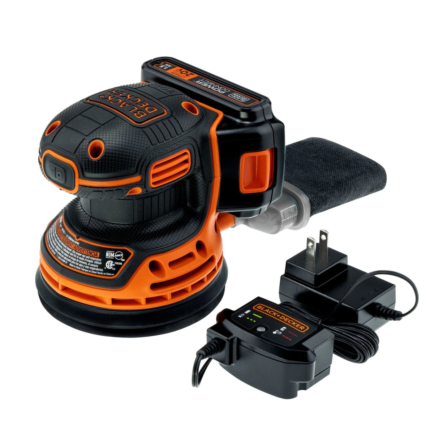 20V MAX CORDLESS RANDOM ORBIT SANDER