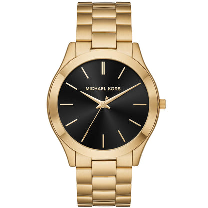 MENS SLIM RUNWAY STAINLESS STEEL WATCH
