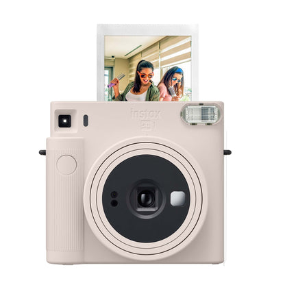INSTAX SQUARE SQ1 INSTANT CAMERA W/ 10 COUNT FILM CHALK