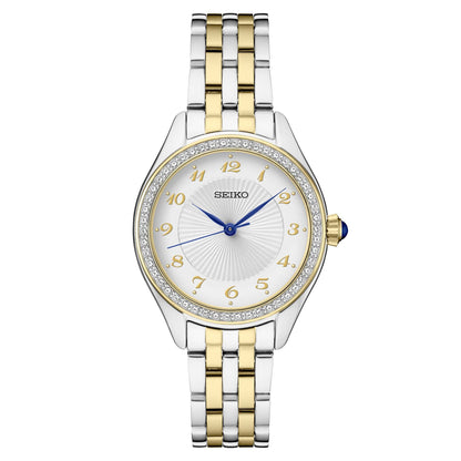LADIES ESSENTIALS CRYSTAL SS WATCH