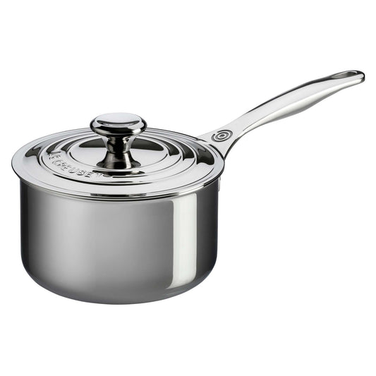 3QT STAINLESS STEEL SAUCEPAN W/ LID