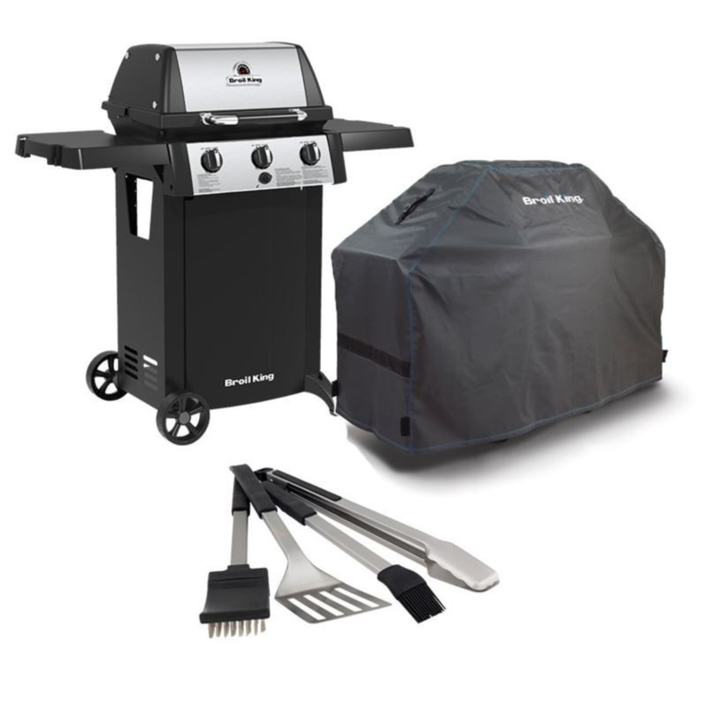 GEM 310 LP GRILL WITH GRILL TOOLS AND COVER