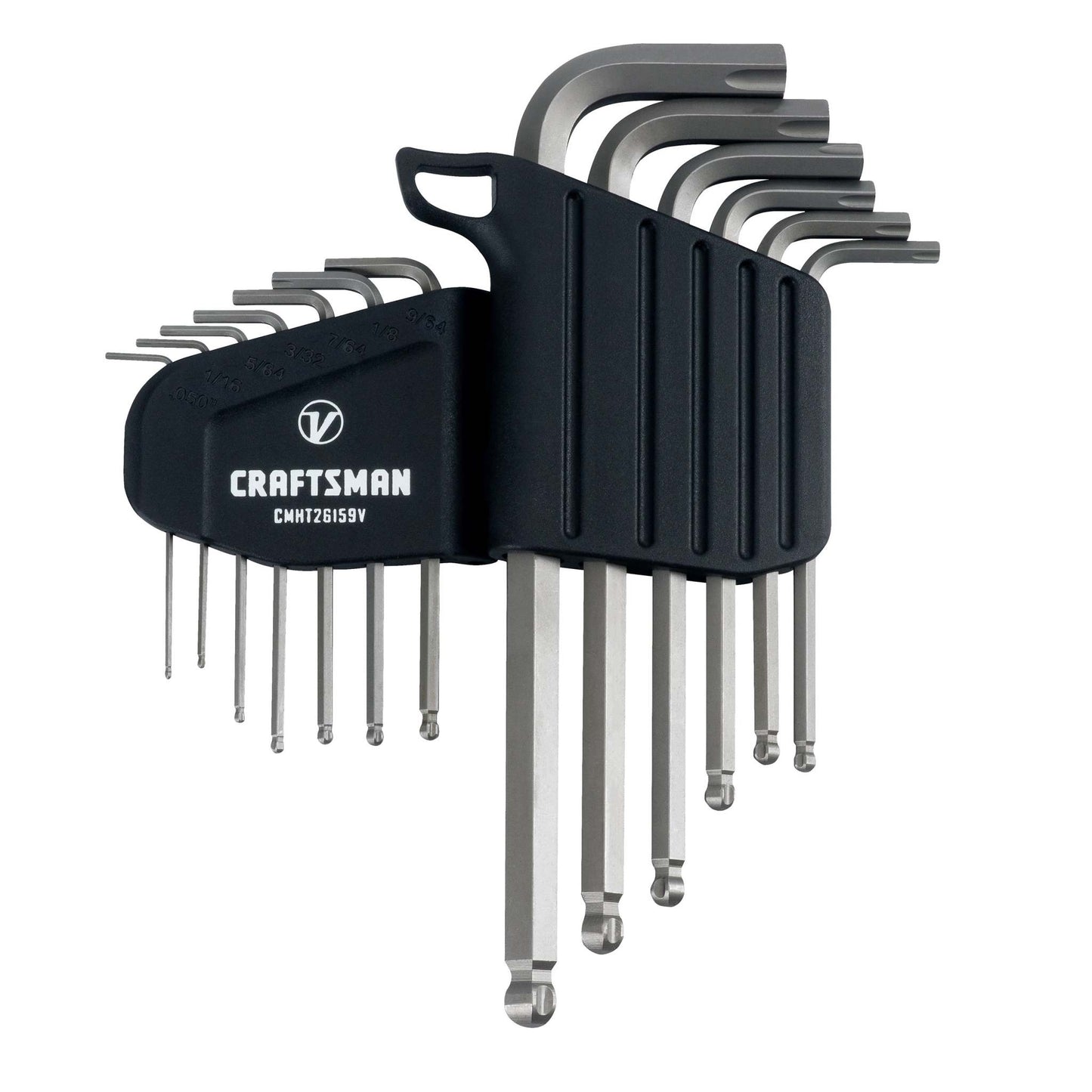 V-SERIES 13PC X-TRACT SAE L-KEY SET