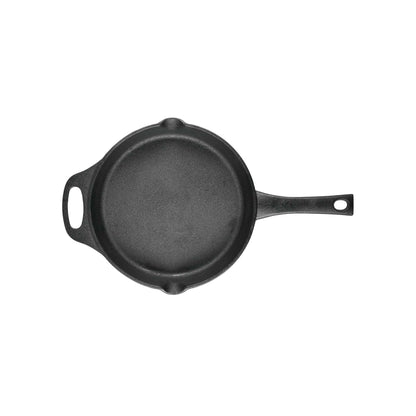 10" PRESEASONED CAST IRON FRYING PAN