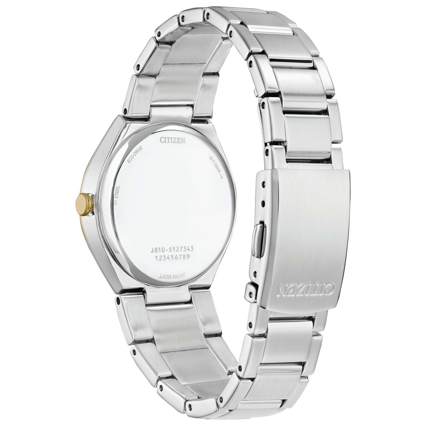 LADIES' CORPORATE EXCLUSIVE ECO-DRIVE TWO-TONE SS WATCH