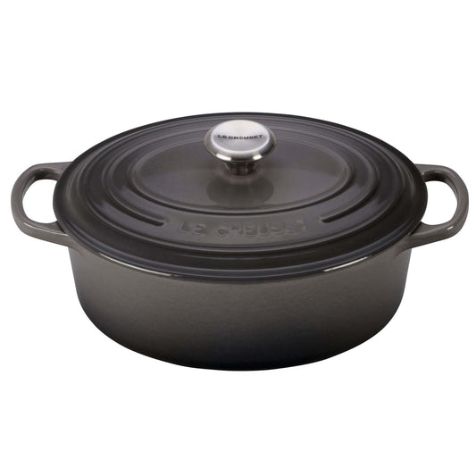 2.75QT SIGNATURE CAST IRON OVAL DUTCH OVEN OYSTER