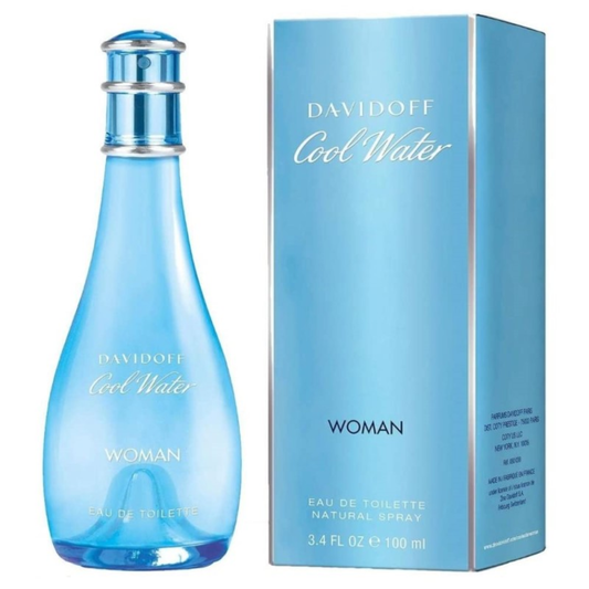 COOL WATER LADIES EDT SPRAY - (3.4 OUNCE)