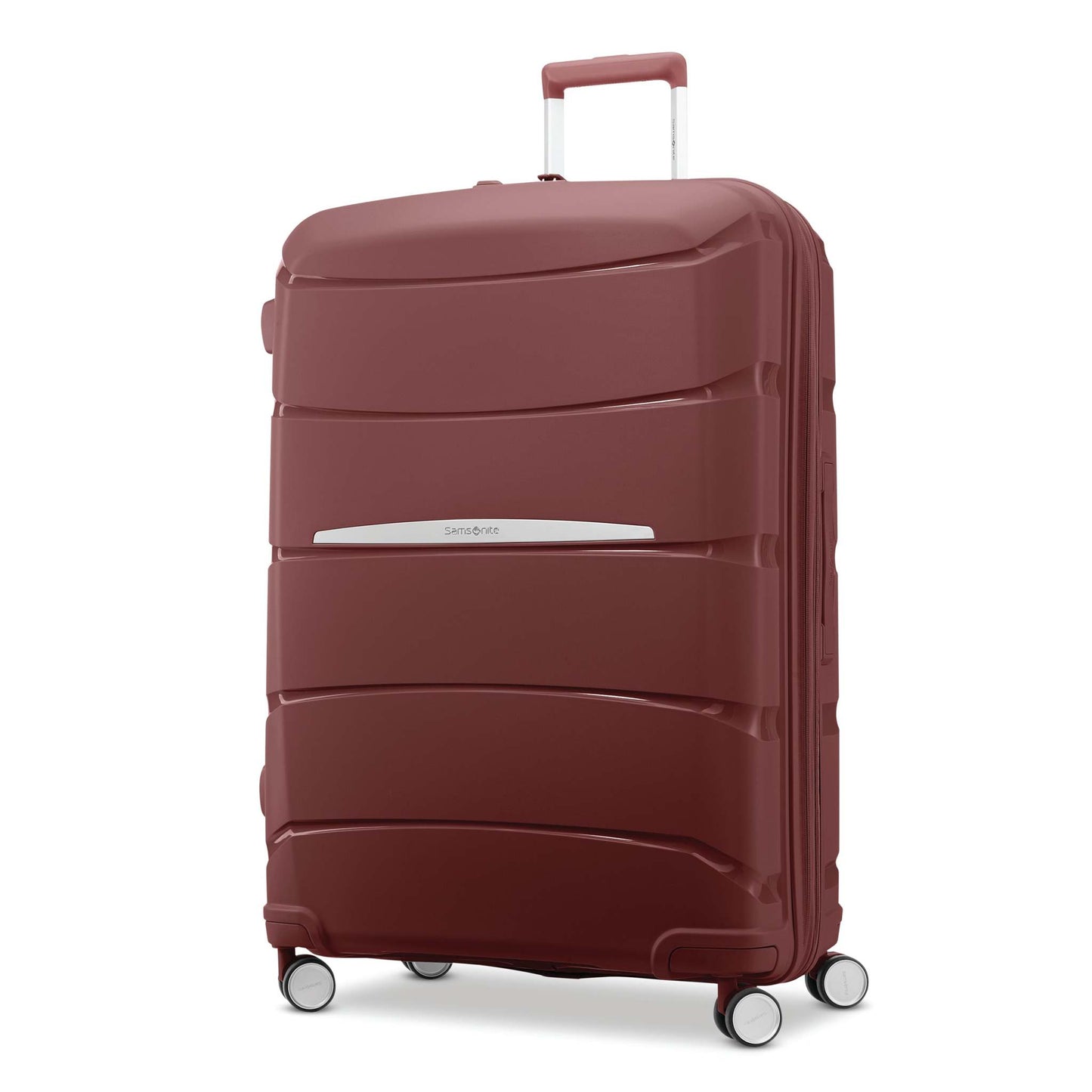 OUTLINE PRO LARGE HARDSIDE SPINNER SHIRAZ BURGUNDY