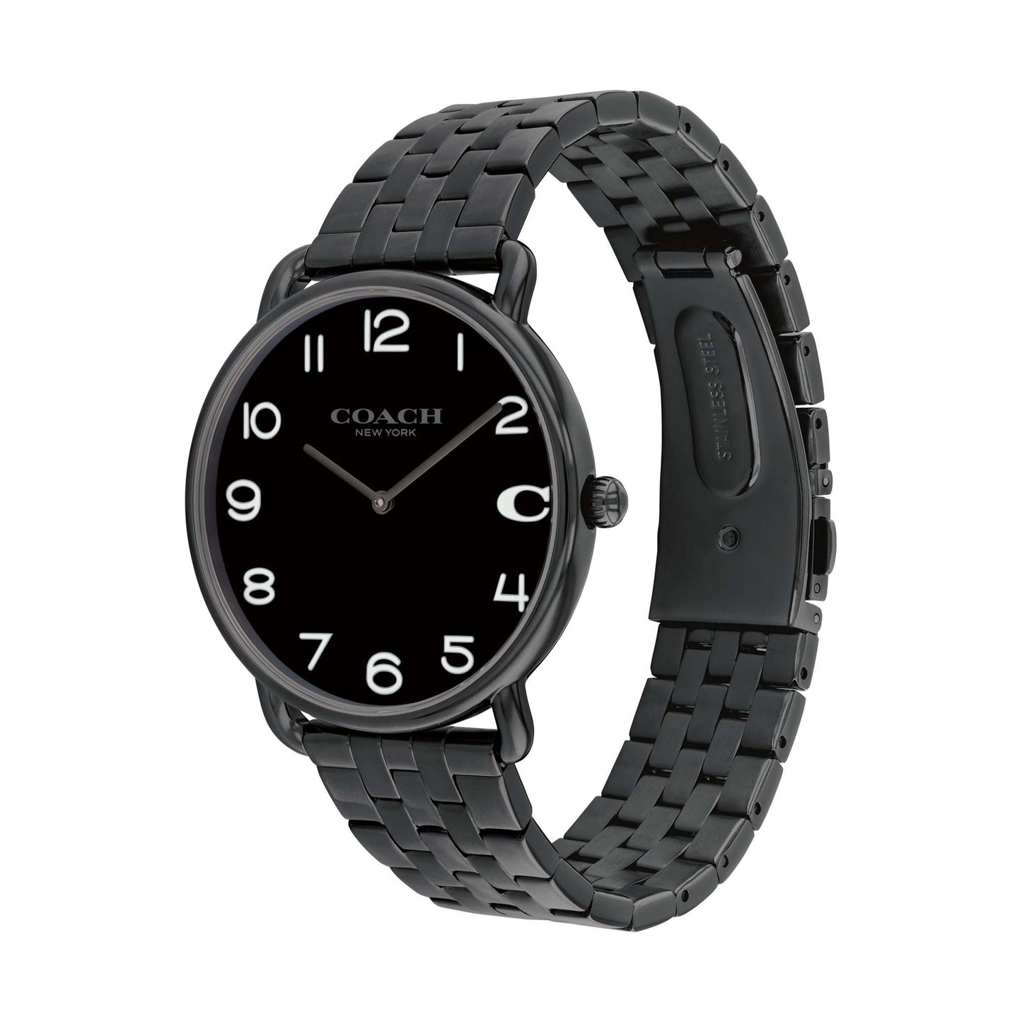 MENS' ELLIOT STAINLESS STEEL WATCH, DIAL