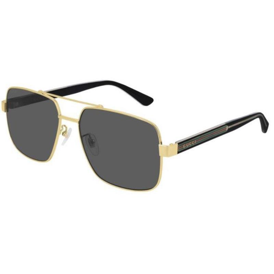 MEN'S SHINY GOLD NAVIGATOR SUNGLASSES