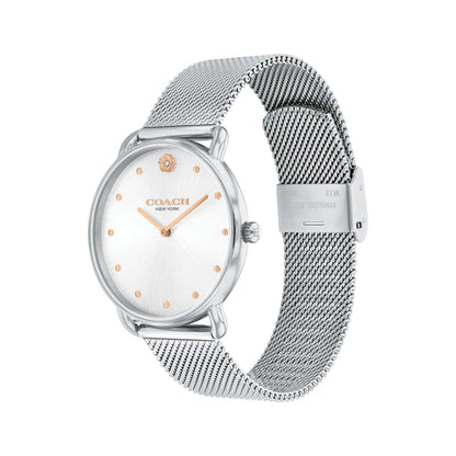 LADIES' ELLIOT STAINLESS STEEL MESH WATCH