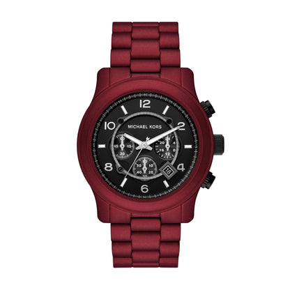 MEN'S RUNWAY CHRONOGRAPH STAINLESS STEEL WATCH, DIAL