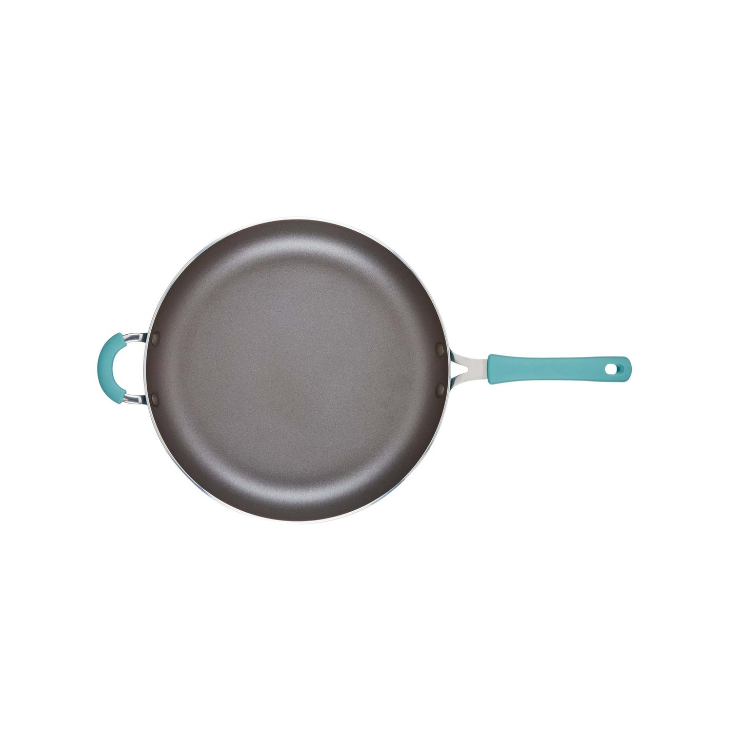 COOK + CREATE 14" NONSTICK FRY PAN W/ HELPER HANDLE