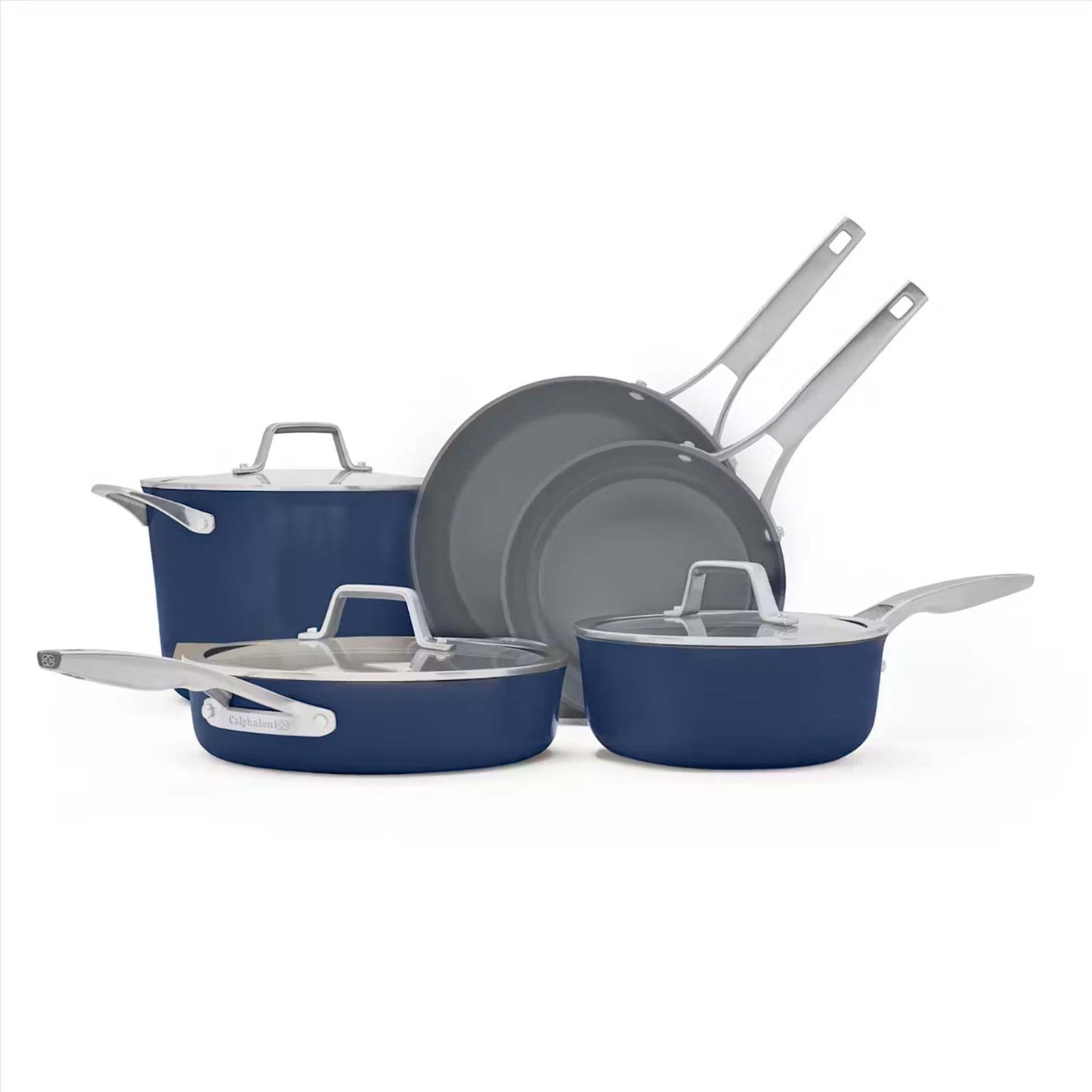 PREMIER CERAMIC 8PC NONSTICK COOKWARE SET