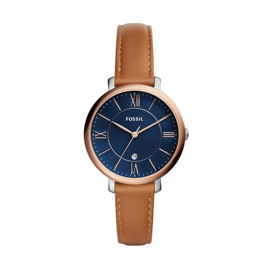LADIES JACQUELINE LEATHER STAP WATCH
