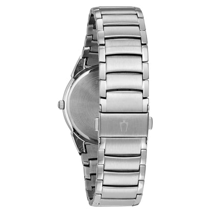 DRESS COLLECTION MENS CHROME BRACELET W/ DIAL