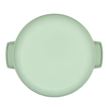 6QT ENAMEL CAST IRON ROUND DUTCH OVEN PISTACHIO