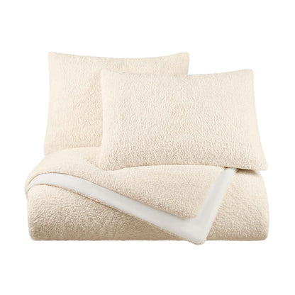 CLOUD FULL/QUEEN COMFORTER SET CREAM