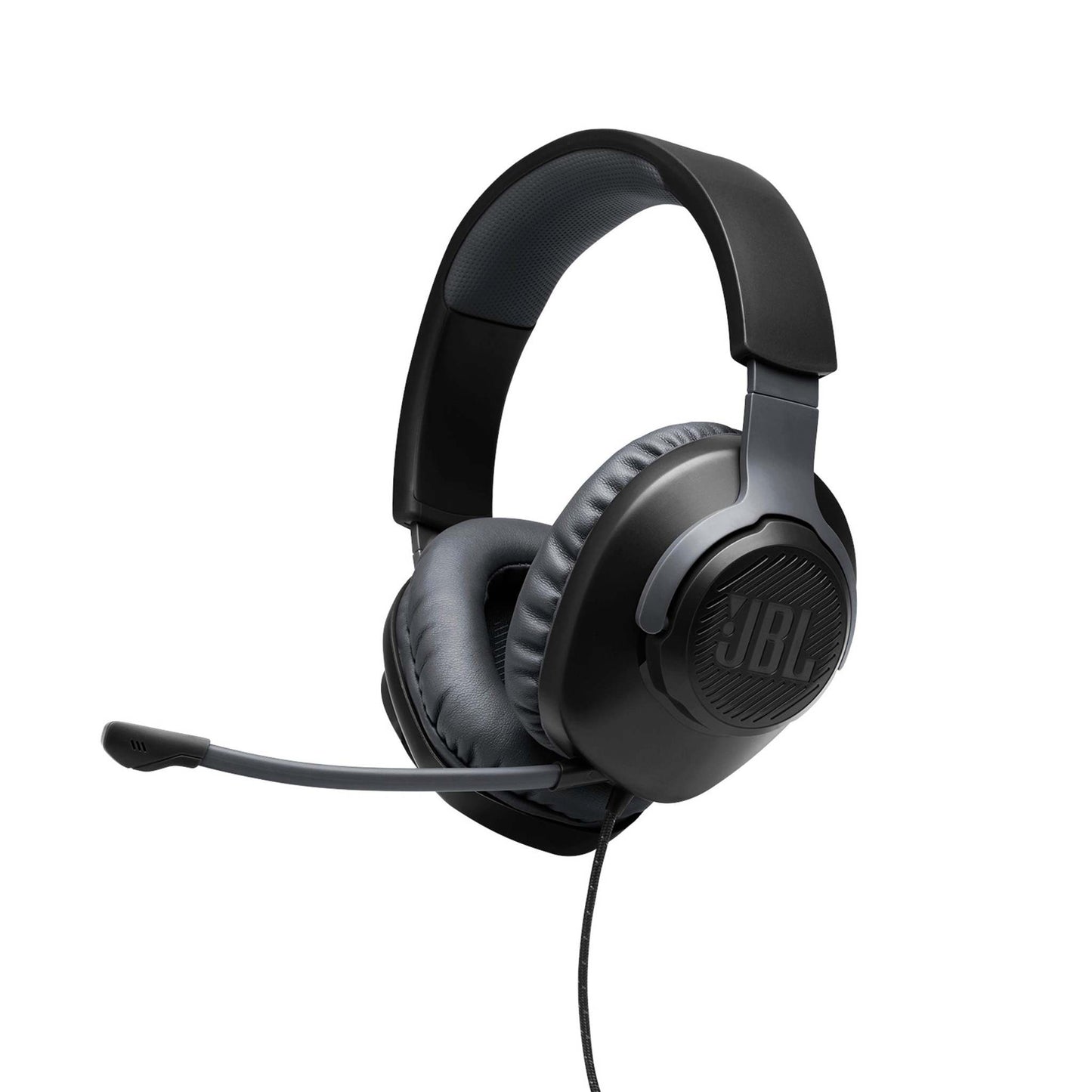 QUANTUM 100 WIRED OVER-EAR GAMING HEADSET W/ DETACHABLE MIC BLACK