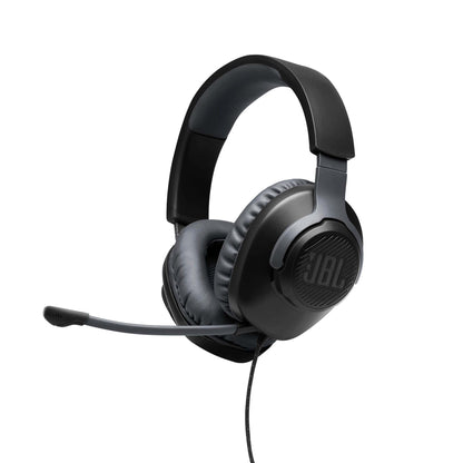QUANTUM 100 WIRED OVER-EAR GAMING HEADSET W/ DETACHABLE MIC BLACK