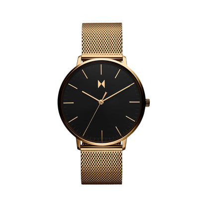 MENS LEGACY SLIM LION STAINLESS STEEL MESH WATCH