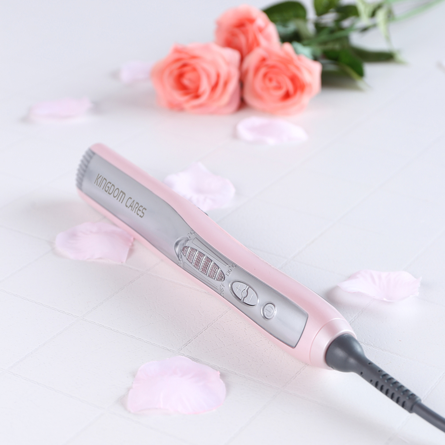 PROSPERA PTC CERAMIC HAIR STRAIGHTENER -PINK