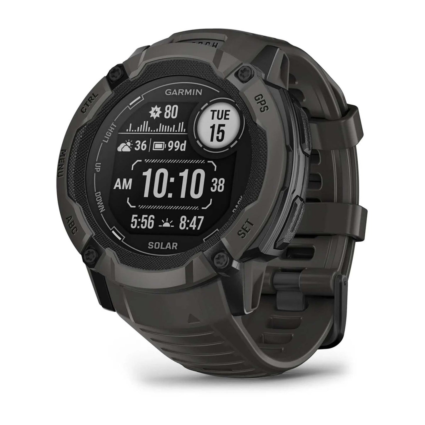 INSTINCT 2X SOLAR 50MM GPS SMARTWATCH GRAPHITE