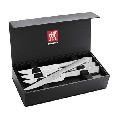 8PC PORTERHOUSE STAINLESS STEAK KNIFE SET
