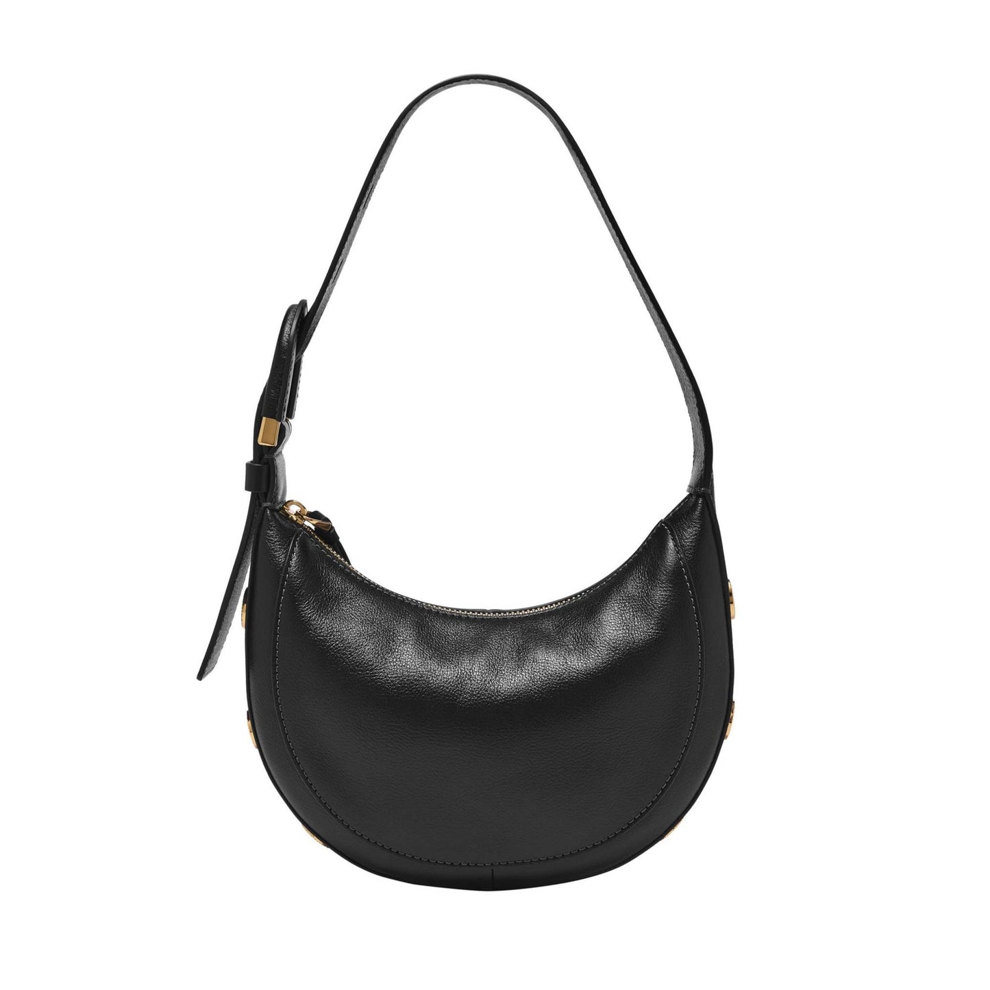 HARWELL SMALL LEATHER HOBO CRESCENT BAG
