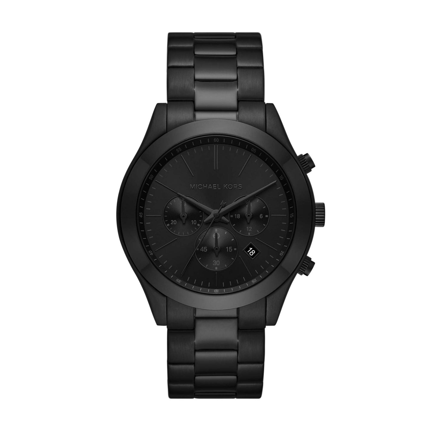 MEN'S SLIM RUNWAY STAINLESS STEEL CHRONOGRAPH WATCH, DIAL