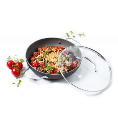 CHATHAM CERAMIC NONSTICK 11" EVERYDAY PAN W/ LID