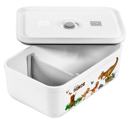 DINOS LARGE VACUUM SEALABLE LUNCH BOX