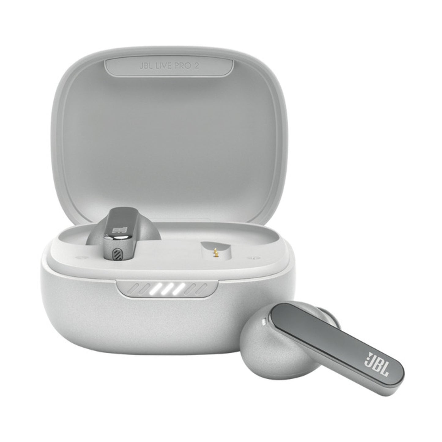 JBL LIVE PRO2 TRUE WIRELESS NOISE CANCELLING EARBUDS  - SILVER