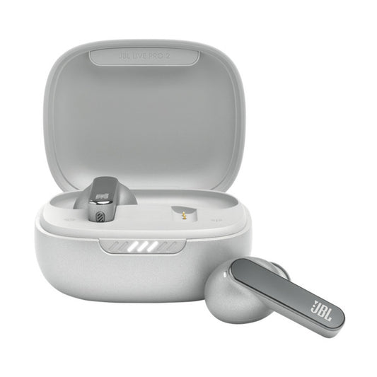 JBL LIVE PRO2 TRUE WIRELESS NOISE CANCELLING EARBUDS  - SILVER