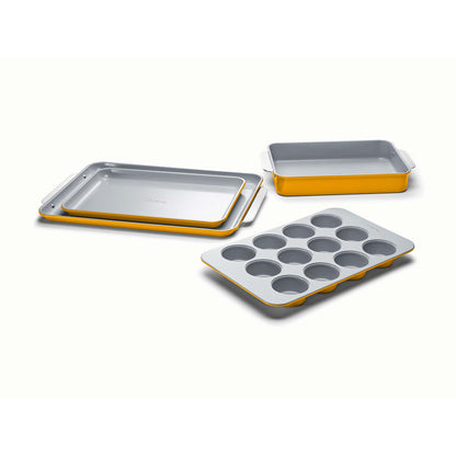 5PC NON-TOXIC NONSTICK CERAMIC BAKEWARE SET