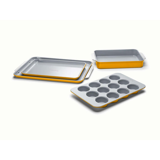 5PC NON-TOXIC NONSTICK CERAMIC BAKEWARE SET