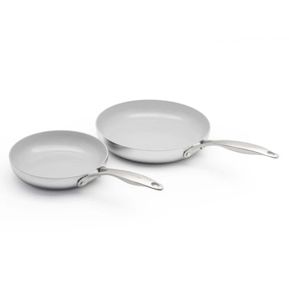 VENICE PRO 8" & 10" SS CERAMIC NONSTICK FRY PAN SET