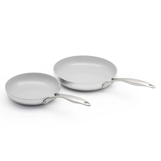 VENICE PRO 8" & 10" SS CERAMIC NONSTICK FRY PAN SET