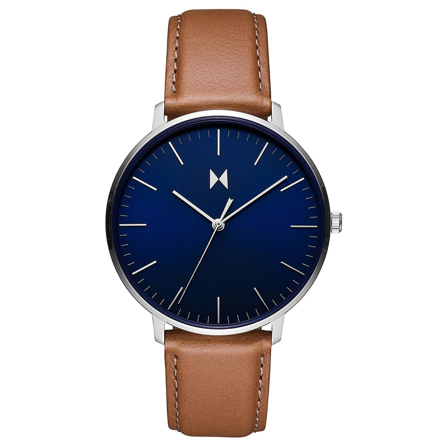 MENS LEGACY SLIM LEATHER STRAP WATCH MANTA