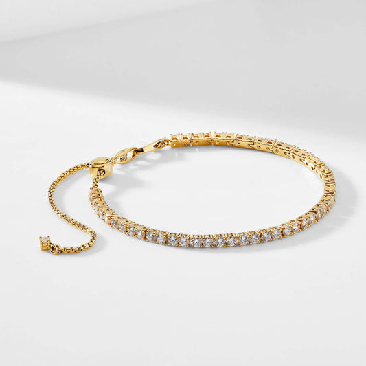 LOVE ALL TENNIS SLIDER BRACELET