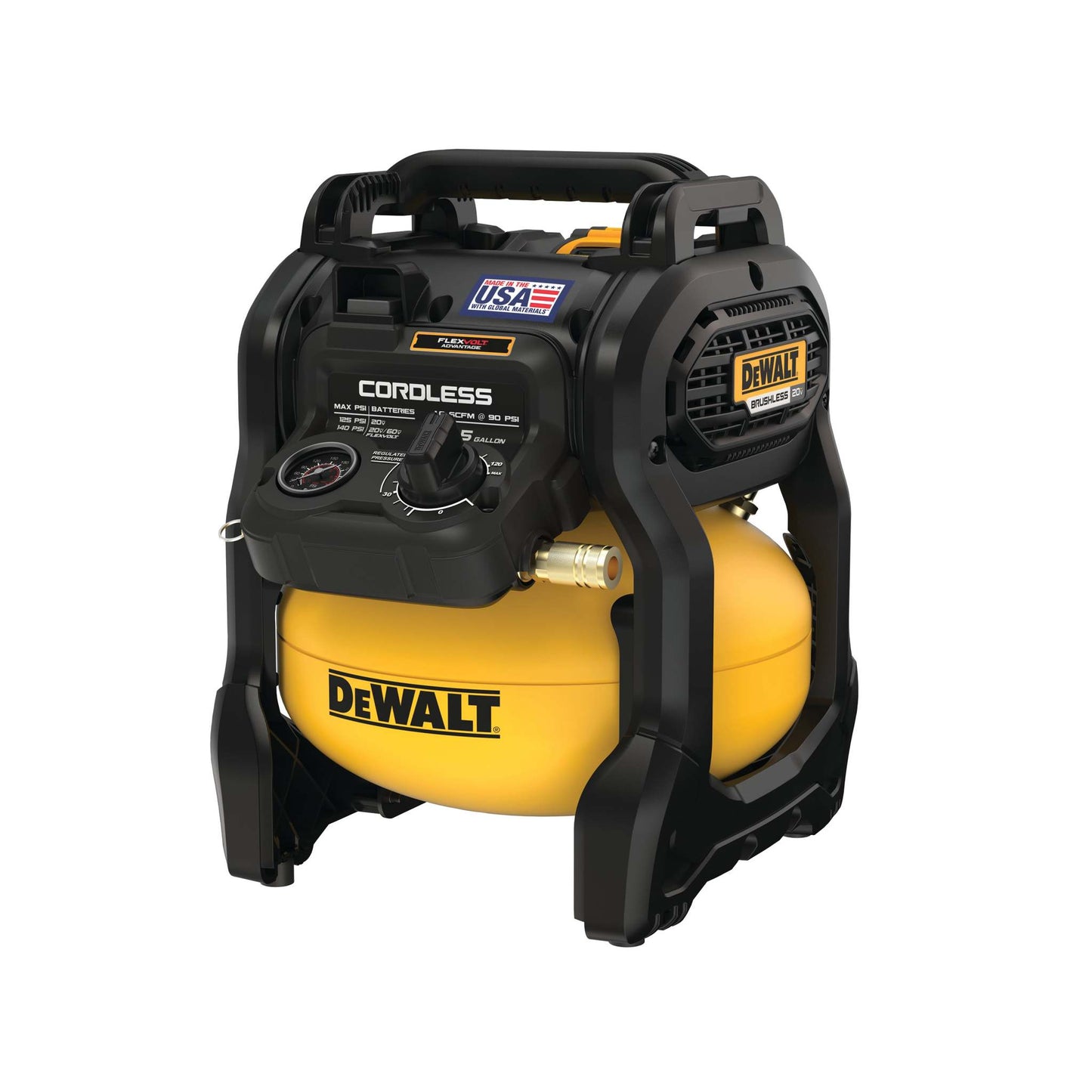 20V MAX 2-1/2 GALLON BRUSHLESS CORDLESS AIR COMPRESSOR KIT
