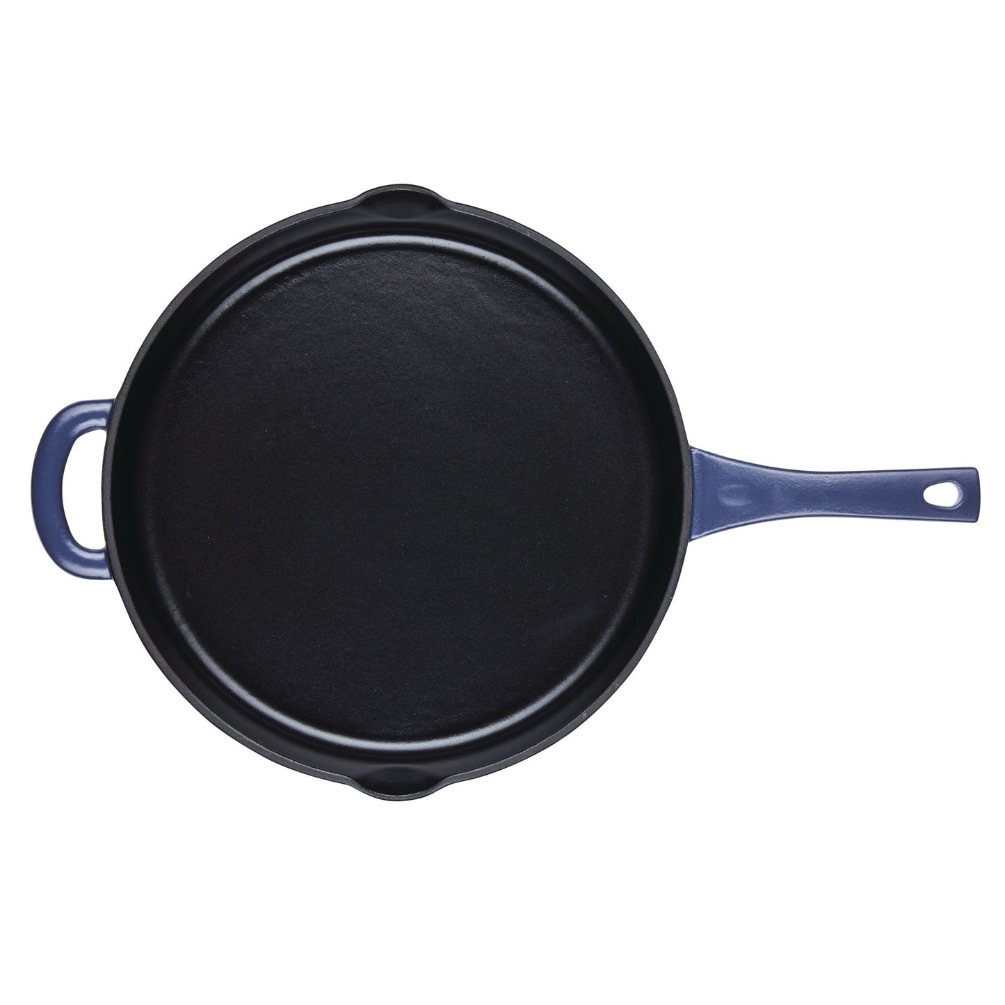 12" ENAMEL CAST IRON FRY PAN ANCHOR