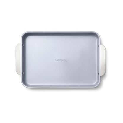 NONSTICK CERAMIC RECTANGLE PAN W/ HANDLES